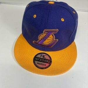 Purple and Yellow Snapback Cap